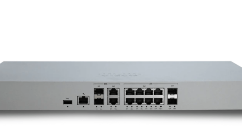 Cisco Meraki MX85 Security SD-WAN Dispositivo Cisco Meraki MX85 Security SD-WAN con puertos para conexiones de red empresarial