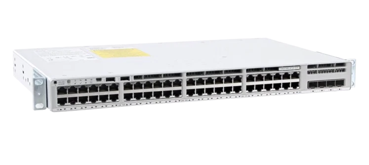 Switch Cisco Catalyst C9200L-48T-4X-E para redes empresariales avanzadas sin PoE