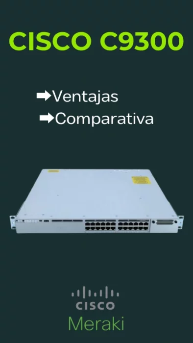 Descubre las ventajas del Cisco C9300, el switch líder para redes empresariales. Aprende cómo se compara con otros modelos como el Cisco C9200 y C9400.