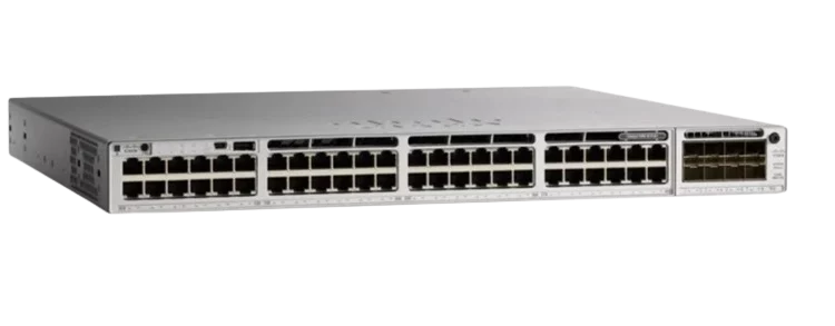 Cisco Catalyst C9300L-48T-4X-E - Switch gestionado con 48 puertos de datos y enlaces ascendentes de 10G.