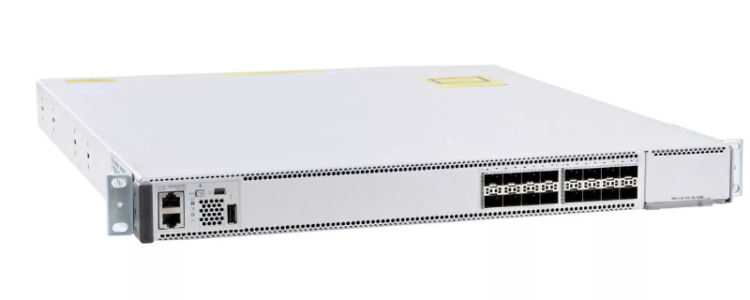 Cisco Catalyst C9500-16X-E-A-5 - Imagen de un switch de alto rendimiento con 16 puertos 10G y opciones avanzadas.