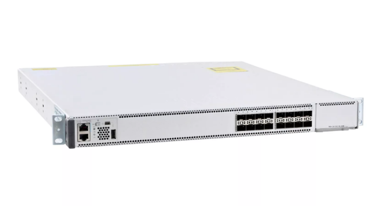 Cisco Catalyst C9500-16X-E-A-5 - Imagen de un switch de alto rendimiento con 16 puertos 10G y opciones avanzadas.