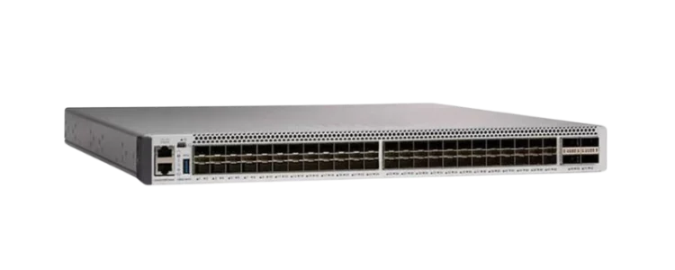 Cisco Catalyst C9500-48Y4C-EA-5 - Imagen de un switch con 48 puertos 25G y capacidades de alto rendimiento.