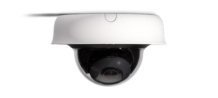 Cámara inteligente de exterior Cisco Meraki MV73X 4K con lente varifocal y 1TB de almacenamiento SSD.